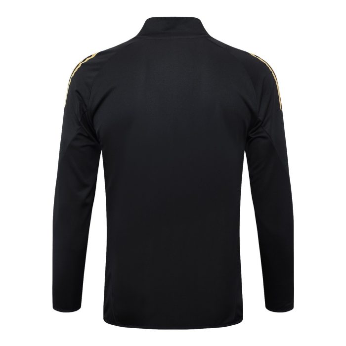 Real Madrid 24-25 Black Long Zip Jacket - 图片 8