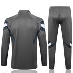 Real Madrid 24/25 Grey Half-Zip Jacket (Retro Edition) - 图片 3