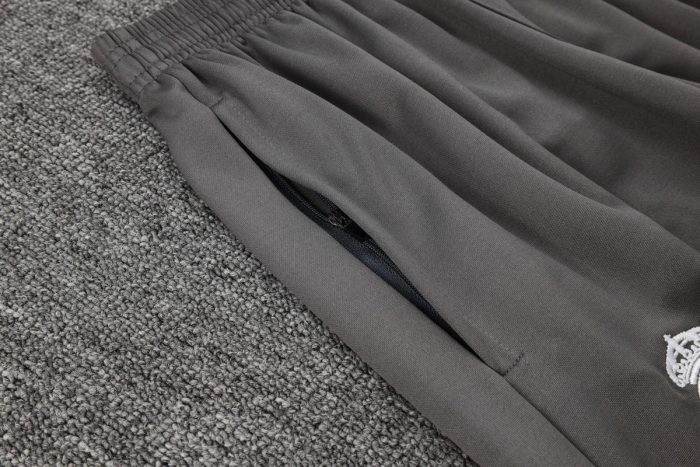 Real Madrid 24/25 Grey Half-Zip Jacket (Retro Edition) - 图片 6