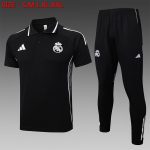 Real Madrid Black Polo