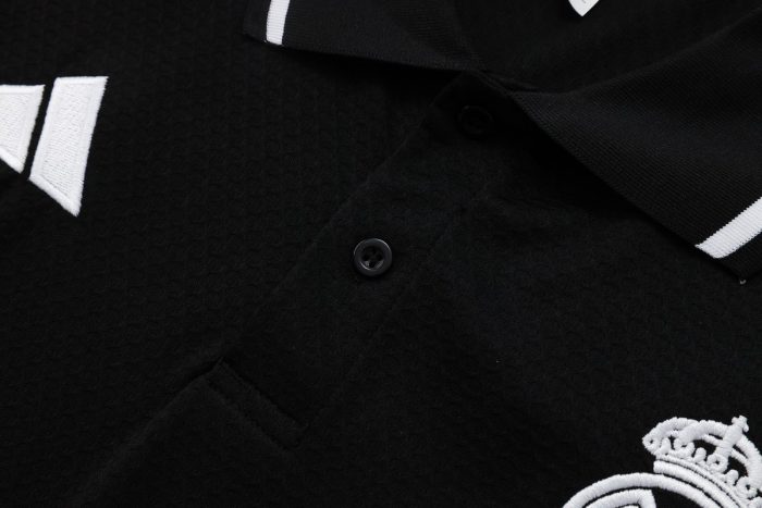 Real Madrid Black Polo - 图片 6