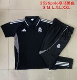 Real Madrid Black Polo - 图片 9