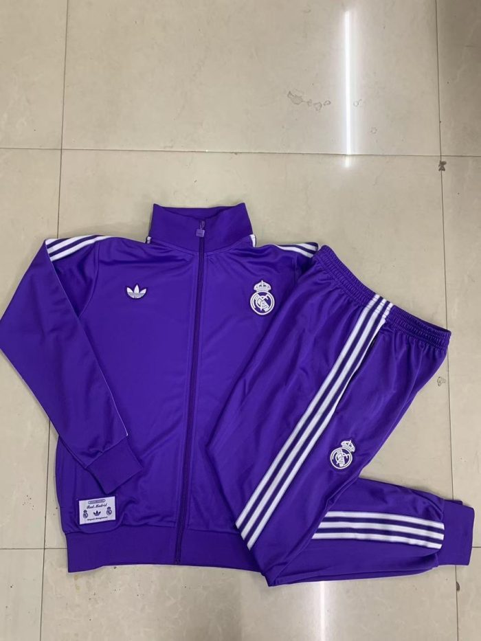 Real Madrid Purple Retro Edition Kids - 图片 4