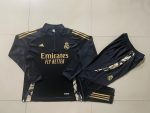 Real Madrid 24-25 Black Kids' Half-Zip Jacket - 图片 3