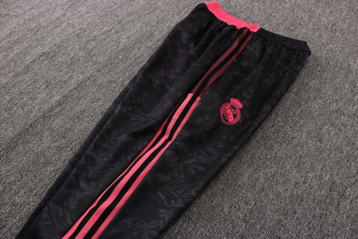 Real Madrid 21/22 Long Zip Hoodie Black - 图片 3