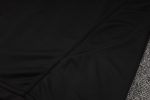 Real Madrid 23-24 Half Zip Jacket Black with White Trim - 图片 3