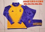 Real Madrid 23-24 Yellow Kids Training Jacket - 图片 3