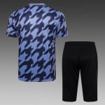 Real Madrid 23-24 Black Grey Splatter Short Sleeve Training Set - 图片 6