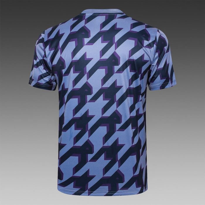 Real Madrid 23-24 Black Grey Splatter Short Sleeve Training Set - 图片 7