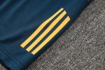 Real Madrid 24-25 White Short Sleeve Training Set with 3/4 Pants - 图片 3