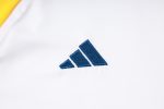 Real Madrid 24-25 White Short Sleeve Training Set with 3/4 Pants - 图片 6