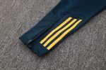 Real Madrid 24-25 White Polo Shirt with Yellow Sleeves - 图片 4