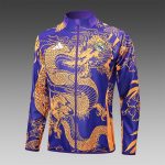 Real Madrid 24/25 Purple (Spray Ink Dragon) Long Zipper Jacket - 图片 4