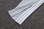 Real Madrid 25/26 Half-Zip Jacket White Grey - 图片 3