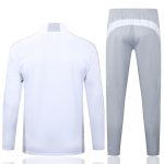 Real Madrid 25/26 Half-Zip Jacket White Grey - 图片 7