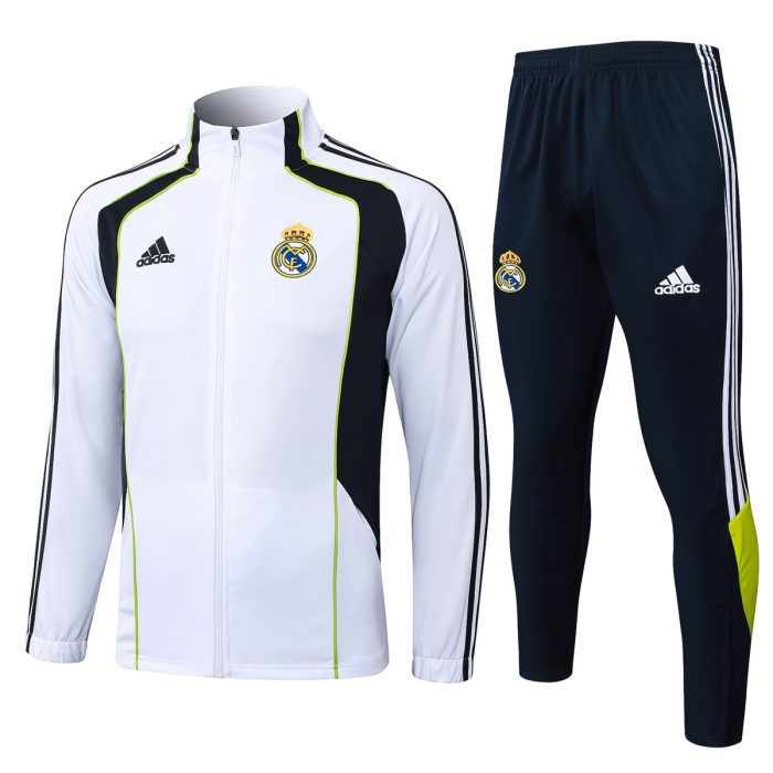 Real Madrid White Retro Edition (Blue-Green Color) - 图片 8