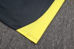 Real Madrid 2526 Half-Zip Jacket Dark Gray with Yellow Sleeves - 图片 3