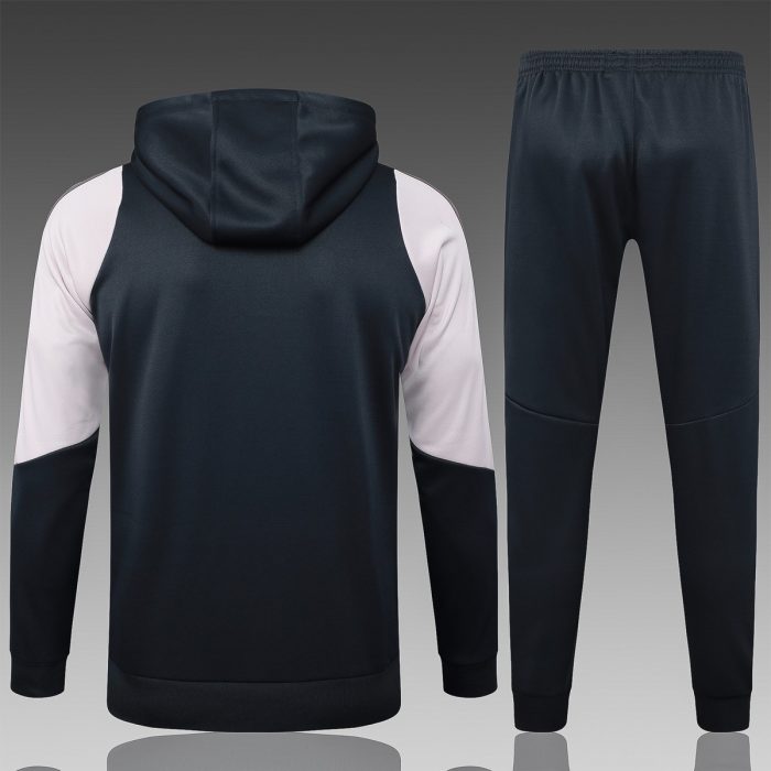 Real Madrid 24/25 Half-Zip Hoodie Dark Gray - 图片 7