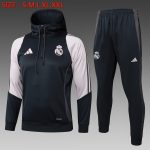 Real Madrid 24/25 Half-Zip Hoodie Dark Gray - 图片 8