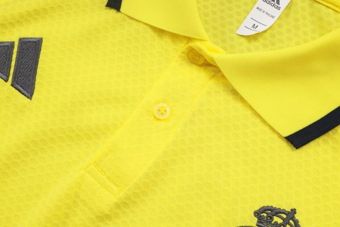 Real Madrid Yellow Polo - 图片 6