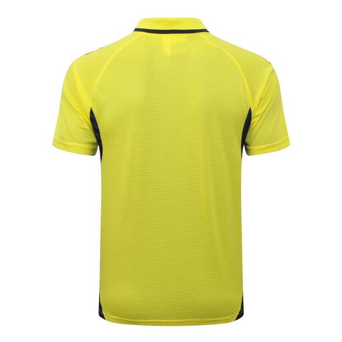 Real Madrid Yellow Polo - 图片 7