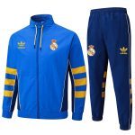 Real Madrid 25/26 Long Zipper Jacket - Colorful Blue - 图片 3