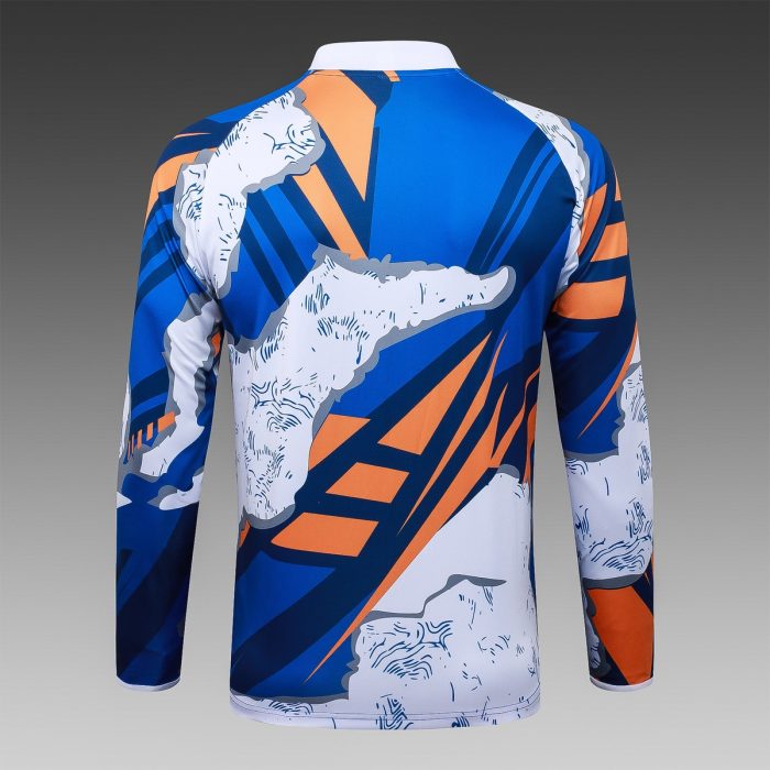 Real Madrid Camo Print Half-Zip Jacket - 图片 8