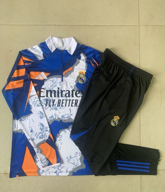 Real Madrid Camo Splatter Print Kids Set - 图片 4