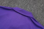 Real Madrid Purple Retro Polo - 图片 3
