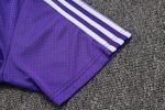 Real Madrid Purple Retro Polo - 图片 5