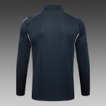 Real Madrid Long Zip Jacket Dark Gray - 图片 8