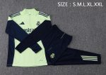 Real Madrid 2024/25 Semi-Zip Jacket Light Green - 图片 2