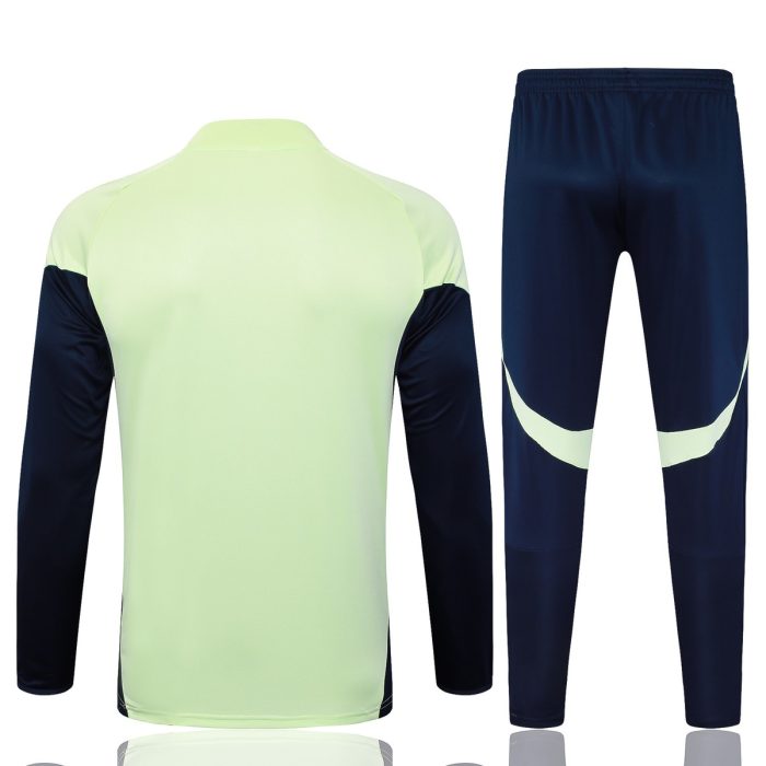 Real Madrid 2024/25 Semi-Zip Jacket Light Green - 图片 7