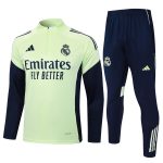 Real Madrid 2024/25 Semi-Zip Jacket Light Green - 图片 8