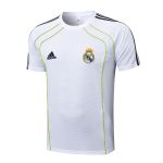 Real Madrid White Short Sleeve Training Suit with Green Trim - 图片 8