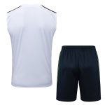 Real Madrid White Vest with Green Trim - 图片 7