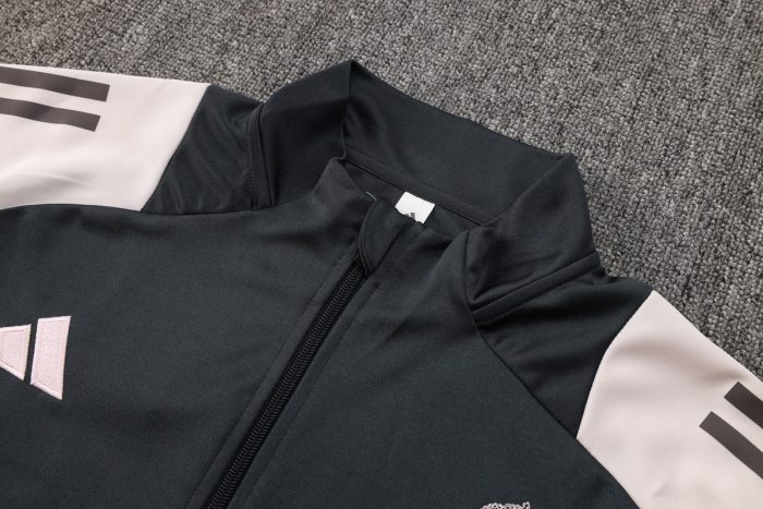 Real Madrid 24-25 Grey Long Zip Jacket - 图片 6