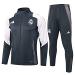 Real Madrid 24-25 Grey Long Zip Jacket - 图片 8
