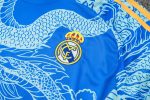 Real Madrid 24-25 Light Blue (Spray Ink Dragon) Short Sleeve Training Suit - 图片 6