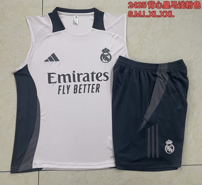 Real Madrid 24-25 Vest Light Pink - 图片 9