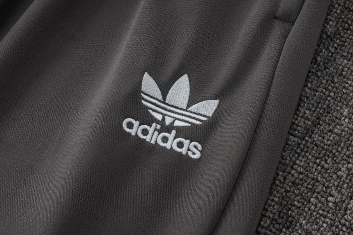Real Madrid 24/25 Dark Grey Long Zip Jacket - 图片 4
