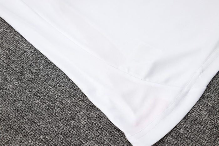 Real Madrid 24-25 White Short Sleeve Training T-Shirt - 图片 3