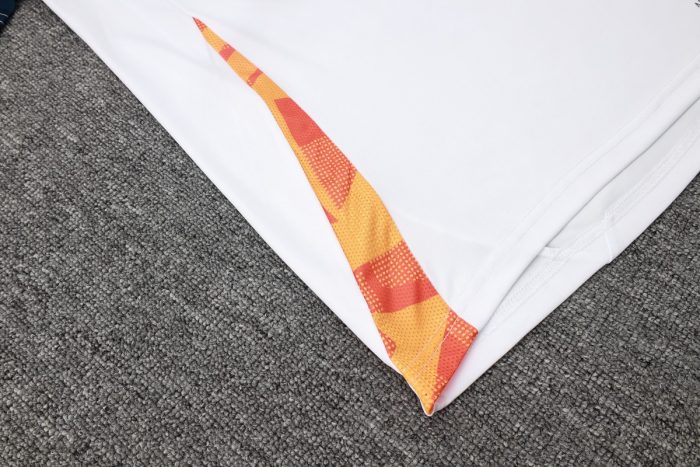 Real Madrid 24-25 White Short Sleeve Training T-Shirt - 图片 4