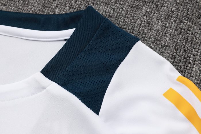 Real Madrid 24-25 White Short Sleeve Training T-Shirt - 图片 6