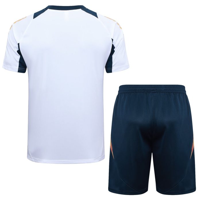 Real Madrid 24-25 White Short Sleeve Training T-Shirt - 图片 7