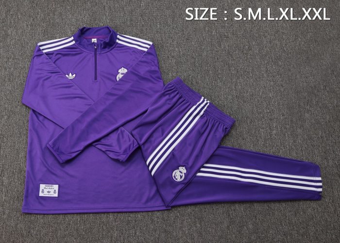 Real Madrid Purple Retro Edition - 图片 2