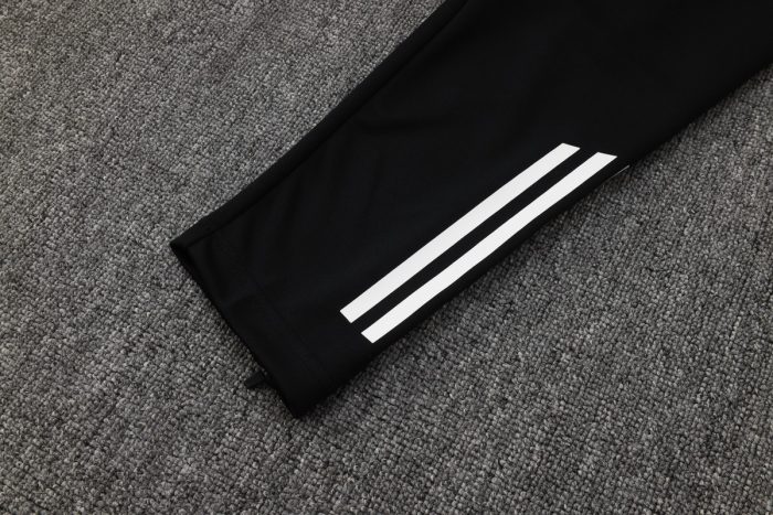 Real Madrid White Long Zipper Jacket - 图片 3