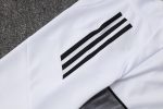 Real Madrid White Long Zipper Jacket - 图片 6