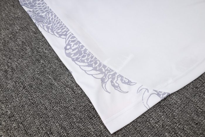 Real Madrid 24/25 White Vest (Spray Ink Dragon) - 图片 3