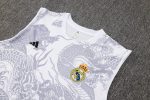 Real Madrid 24/25 White Vest (Spray Ink Dragon) - 图片 6
